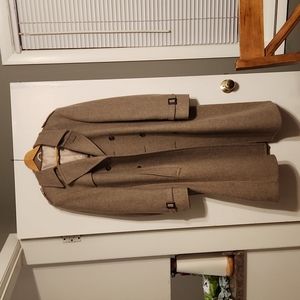 Mens Vintage Stratojac Trench Wool Coat